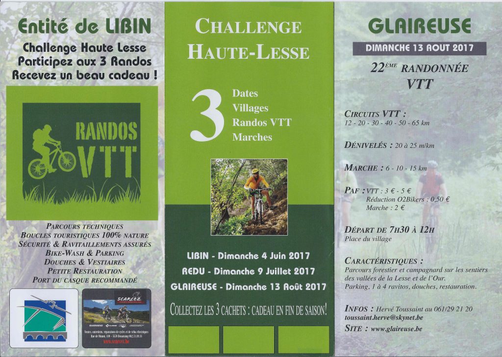 randonnee vtt 13 aout 2017